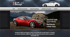 Desktop Screenshot of lackdesign.cz